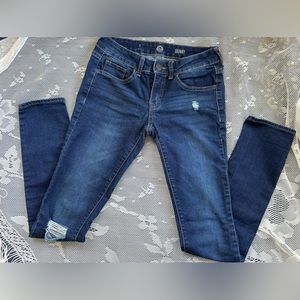 **Authentic American Heritage SO** Skinny/Stretch Mid-Rise Denim Jeans, 1REG